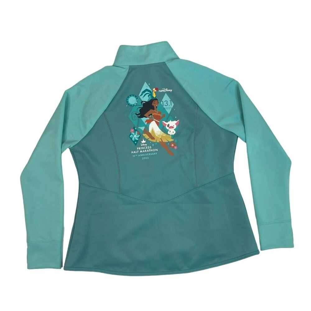 Disney Womens runDisney Princess Half Marathon 15th Anniversary 2023 Jacket XXL
